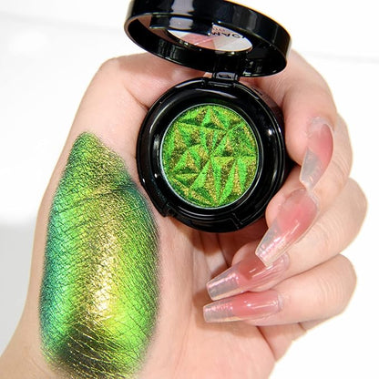 CHARMACY Duochrome Eyeshadow, Insane Shifters Chameleon Eyeshadow, Creates High-Impact, Metallic Eye Looks, 100% Vegan and Cruelty Free, 1.9g (#906)