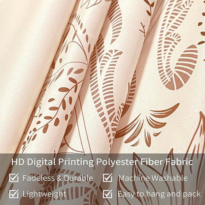 Damanse Floral Tapestry Wall Hanging Cute,Boho Wall Tapestry for Bedroom Aesthetic,Mandala Living Room Decor for Teen Girls (Flaxen, 70.9"x90.6")