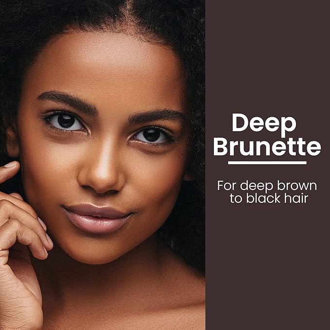 True + Luscious Brow Definer Pencil - Pomade & Powder Combo With Organic Castor Oil - Fills, Shapes Eyebrows - Waterproof - Deep Brunette