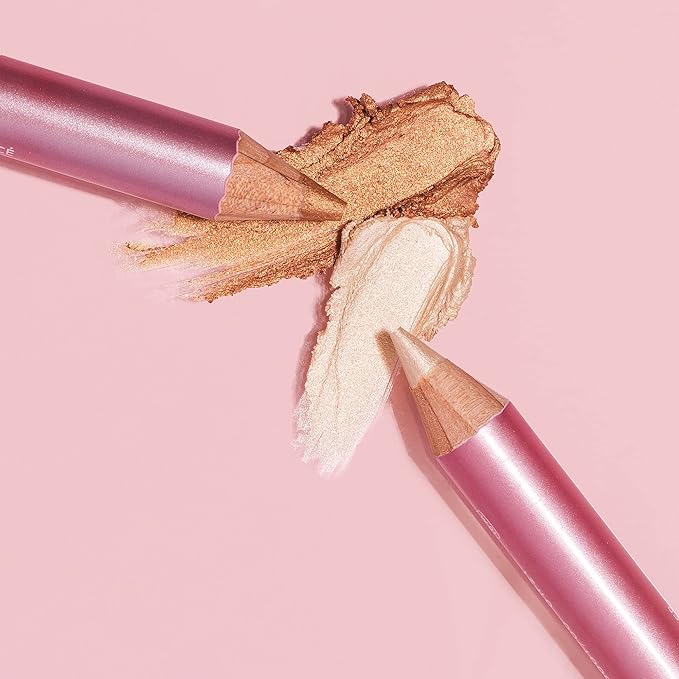 Chella Highlighter Makeup Pencil - Vegan, Cruelty Free, Paraben Free, Gluten Free - Use as a Highlighter, Concealer and Under Eye Liner (Dark Shimmer)
