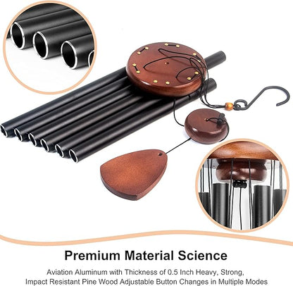 Wind Chimes for Outside, 37 inch Large Metal Wind Chimes Outdoor (6)