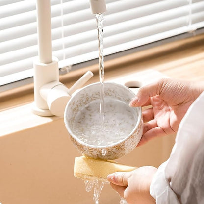 Ceramic Bowl Sets of 4, 4.5 Inches Mix Color, Small Bowls Set Farmhouse Vintage Color Bowls for Kitchen, 10 oz Bowl for Dessert, Dip, Side Dishes, Ice Cream, Fruit, Rice Dishwasher Microwave Safe