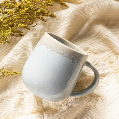 bestone Coffee Mugs Set of 4，15 oz Large Coffee Mugs, Ceramic Mugs with Handles,etc Coffee Mugs, Cups for Coffee Cereal Latte ，Microwave & Dishwasher safe，Vibrant Colors