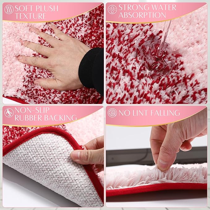 32PCS Bathroom Set Bathroom Sets with Shower Curtain and Rugs Gold Bathroom Accessories,Shower Curtain Set,Bathroom Rug Set with Bathroom Trash Can