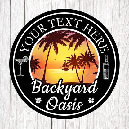 Personalized Metal Sign - Custom Name Wall Decor for Indoors/Outdoors, Last Name Sign 10-36 Inch, Rust-Proof Steel, Perfect Housewarming & Wedding Gift - MADE IN USA