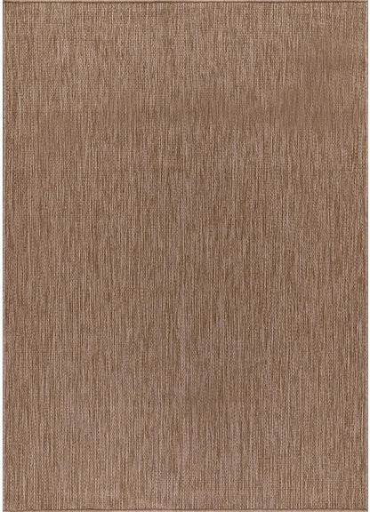 CAMILSON Outdoor Rug 6x9 Modern Area Rugs for Indoor and Outdoor Patios and Porches - Waterproof, Washable, Non-Shedding, Easy-to-Clean Outside Carpet (6 x 9, Solid - Jute)