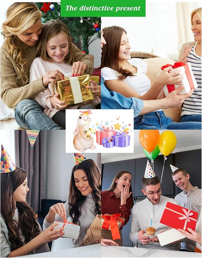 Vermeyen Solar Garden Statues Outdoor Decor-Yard Decorations for Patio,Balcony,Backyard,Lawn Ornaments-Easter Bunny Figurines with LED Light-Unique Birthday Gardening Gifts for Women,Mom,Grandma