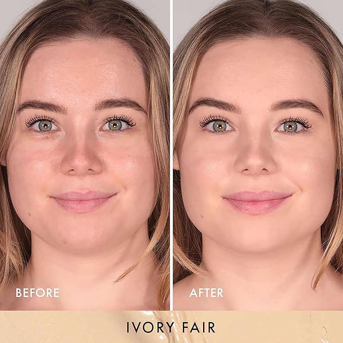 Wander Beauty Dualist Matte and Illuminating Concealer Makeup - Ivory Fair - Dual-Ended Matte & Liquid Concealer Stick - Full Coverage Formula to Brighten, Firm & Hydrates Under Eyes - 0.28 fl oz