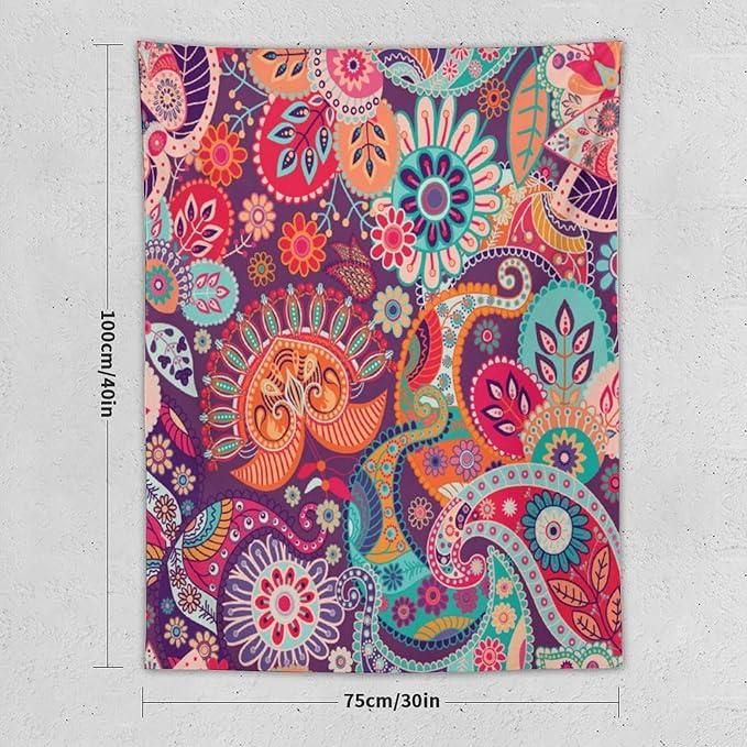 ICMOLYYENLO Palm Leaf Tapestry Wall Hanging, Tropical Leaves Plant Jungle Green Hawaiian Art Home Decor for Guest Bedroom Living Room Dormitory 60x60 Inch