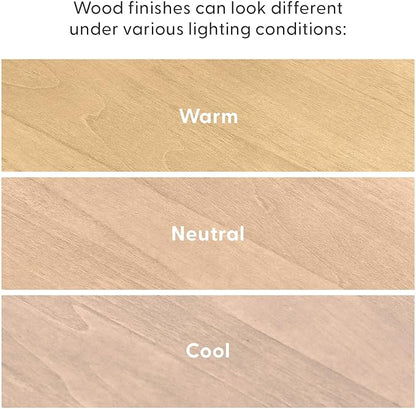 Plank+Beam Solid Wood Console Table, 36 Inch, Sofa Table, Narrow Entryway Table for Hallway, Behind The Couch, Living Room, Foyer, Easy Assembly, Blonde