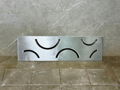 Shower Niche Shelf for Prefabricated Kerdi Board SN/-SNLT, Curve Design, Brushed 304 Stainless Steel