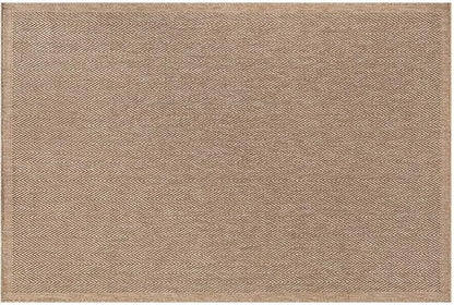 CAMILSON Easy Jute Rug 2x3, Indoor Outdoor Natural Color Fiber Area Rugs for Bathroom and Kitchen Rug, Herringbone Seagrass Boho Woven Design, Easy-Cleaning, Washable Outside Carpet Alfombras (2 x 3)