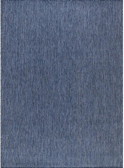 CAMILSON Outdoor Rug 6x9 Modern Area Rugs for Indoor and Outdoor Patios and Porches - Waterproof, Washable, Non-Shedding, Easy-to-Clean Outside Carpet (6 x 9, Solid - Navy Blue)