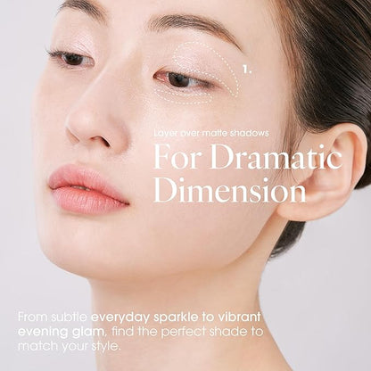 SPARKLE SPOT 515 RED SALT PINK CHICCHOC, High Shine Glitter Eye & Face Sparkle, Multi-Dimensional (1.7g, 0.004 oz.)