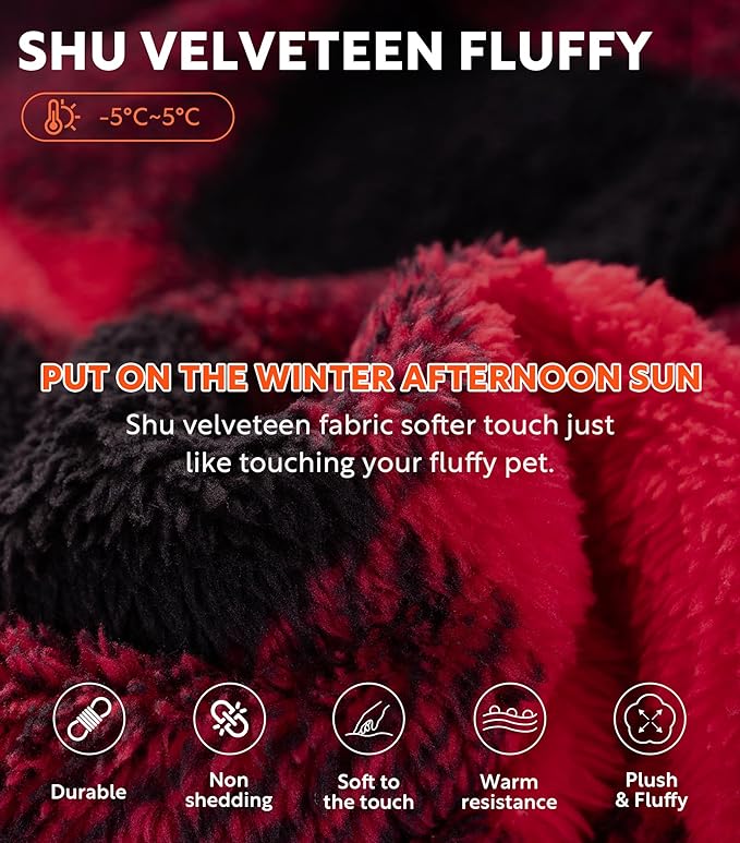 DAVID ARCHY Men's Soft Fleece Plush Robe Full Length Long Bathrobe