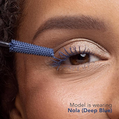 Thrive Causemetics Liquid Lash Extensions Mascara, Tubing Thrive Mascara Lengthening, Volumizing & Curling, Smudge Proof, Washable, No Clumping or Flaking, Vegan & Cruelty Free, Nola (Deep Blue)