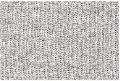 CAMILSON Easy Jute Rug 2x3, Indoor Outdoor Gray Color Farmhouse Area Rugs for Living Room and Kitchen Rug, Solid Boho Woven Design, Easy-Cleaning, Washable Outside Carpet Alfombras (2 x 3)