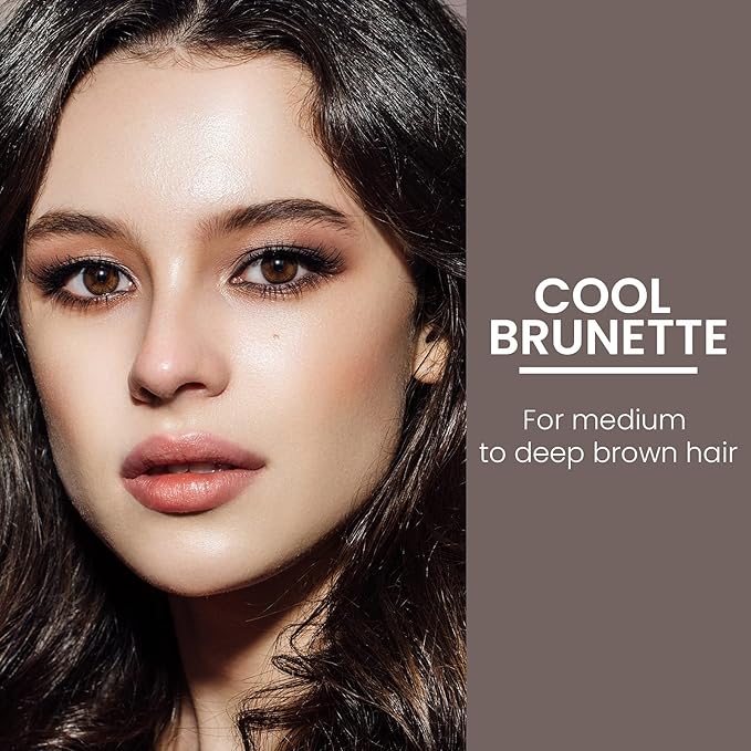 True + Luscious Brow Definer Pencil - Pomade & Powder Combo With Organic Castor Oil - Fills, Shapes Eyebrows - Waterproof - Cool Brunette