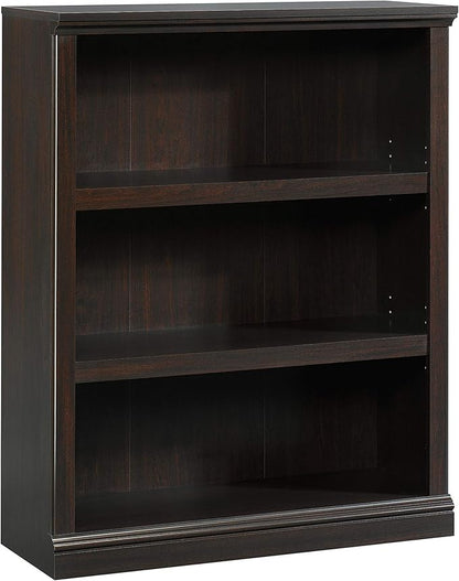 Sauder Miscellaneous Storage 3-Shelf Bookcase/ Book shelf, Jamocha Wood finish
