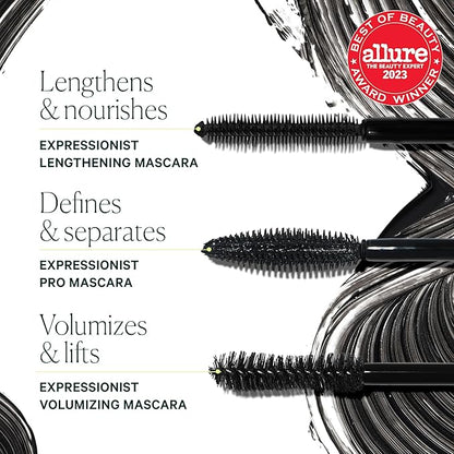 Well People Expressionist Lengthening Mascara, Mascara For Long, Nourished Lashes, Smudge- and Transfer-Resistant Formula, Vegan & Cruelty-free, Brown