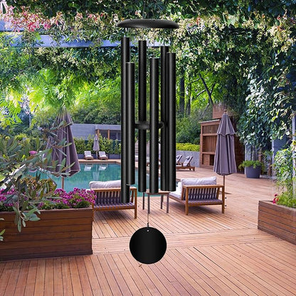 Wind Chimes for OutsideDeep Tone, 45 in Large Wind Chimes Outdoor, Wind Chime Gifts for mom/Grandma, Christmas, Garden Décor