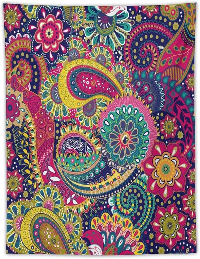 ICMOLYYENLO Tropical Green Plant Tapestry, Green Palm Leaves Natural Landscape Print Wall Tapestry for Bedroom Living Room Dormitory 60x80 Inch