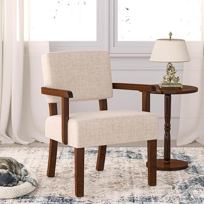 Accent Chair, Oversize Living Room Chairs with Soft Seat & Armrests for Living & Dinning Rooms