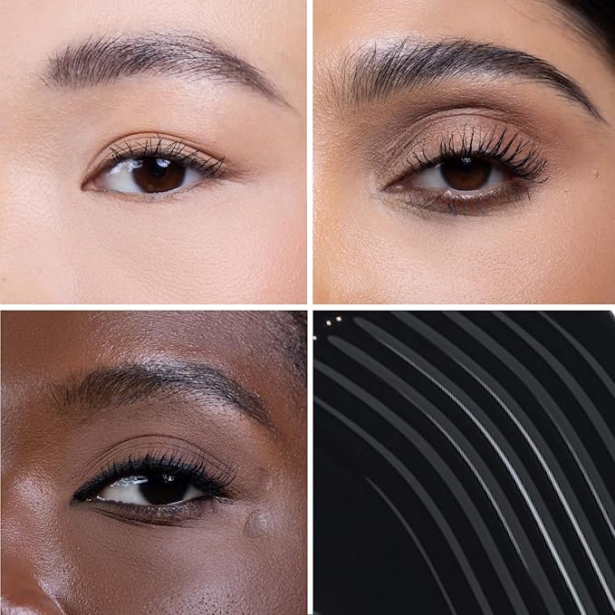 OFIR Smudge Proof Mascara Black | Long-Lasting Volume & Lift | No Smudge, No Flake | Vegan Formula with Cone-Shaped Brush | Lightweight Texture for a Clean, Defined Look | 1 Count