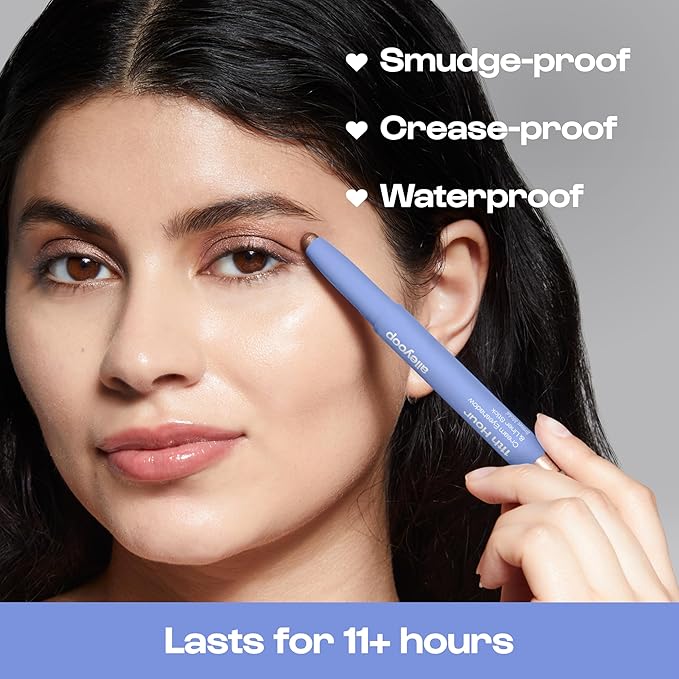 ALLEYOOP 11th Hour Cream Eye Shadow Sticks - Bronze Medal (Shimmer) - Award-winning Eyeshadow Stick - Smudge-Proof and Crease Proof for Over 11 Hours - Easy-To-Apply and Compact for Travel, 0.05 Oz