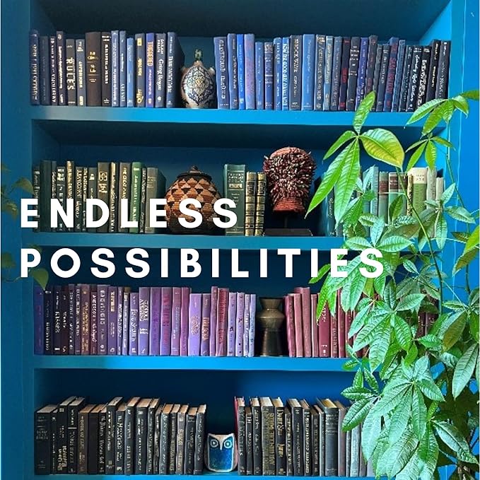 Curated Decorative Books Hardcover Décor Books for Home Décor, Choose Color, Interior Design, Office, Wedding Display, Instant Library, or Staging (Green, Three Feet)