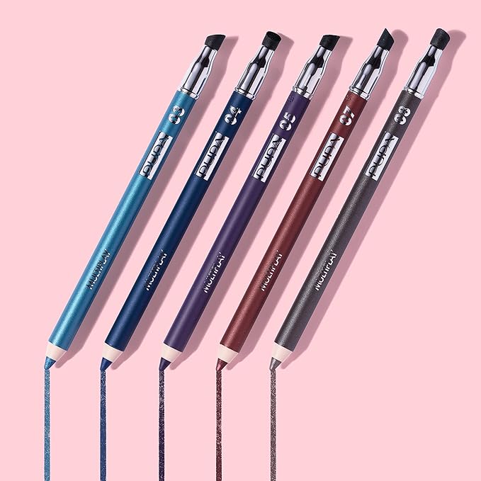 Pupa Milano Multiplay Eye Pencil - Creamy, Blendable Eyeliner With Smudge Tip - Create Long Wearing, Glamorous Intensity - Smooth, Lasting Color Liner For Waterline Or Lid - 03 Pearly Sky - 0.04 Oz