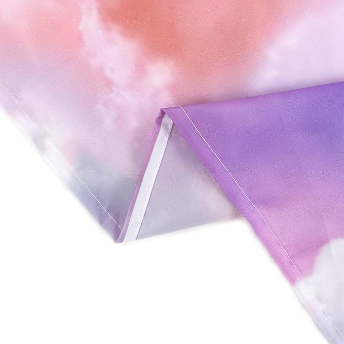 HVEST Pink Cloud Tapestry Colorful Abstract Clouds Natural Landscape Tapestries Wall Hanging for Bedroom Living Room Teen Dorm Indie Decor Poster Blanket,48x36 Inches