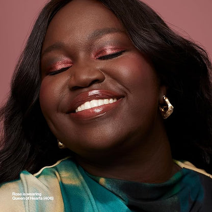 REVLON ColorStay Multiplayer Liquid-Glide Eye Pencil, Multi-Use Eye Makeup With Blending Brush, Blends Then Sets, Creamy Texture, Waterproof, Smudge-proof, Longwearing, 406 Queen of Hearts, 0.03 oz