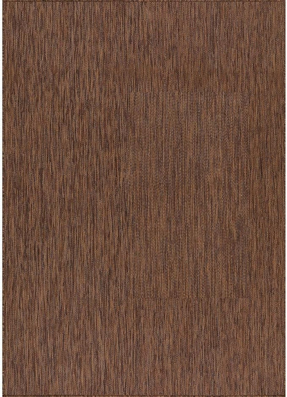 CAMILSON Outdoor Rug 8x10 Modern Area Rugs for Indoor and Outdoor Patios and Porches - Waterproof, Washable, Non-Shedding, Easy-to-Clean Outside Carpet (8 x 10, Solid - Gold)