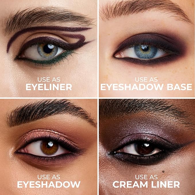 Brown Eyeliner, Ultra Long Lasting Gel Eyeliner Pencil, Waterproof Eye Liner, Smudge Proof, Creamy Eye Pencil, Sweat Proof Makeup, Highly-Pigmented (402 Shade)