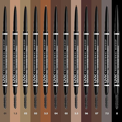 NYX PROFESSIONAL MAKEUP Micro Brow Pencil, Precise Eyebrow Pencil - Espresso
