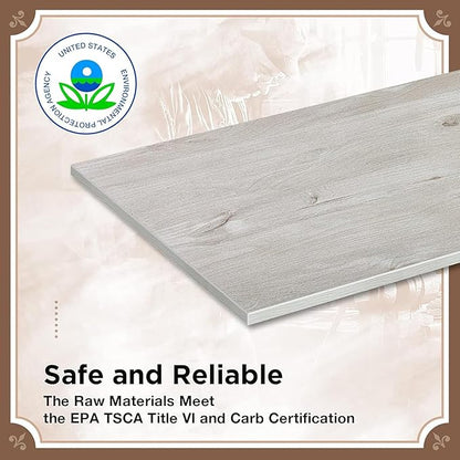 Rolanstar Coffee Table, Lift Top Coffee Table with Drawers and Hidden Compartment, Living Room Table with Wooden Lift Tabletop, for Living Room, Grey