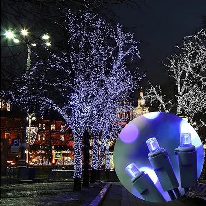 60 Count Blue - String Lights - LED Christmas Lights, Mini led Lights for Indoor Outdoor Home Holiday Party Wedding Independence Day Decoration