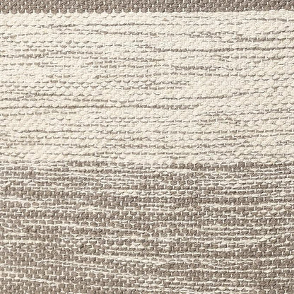 REDEARTH · Tufted Pouf Ottoman with Filler Textured Storage Cube Bean Bag Pouffe Footrest for Living Room, Bedroom, Nursery, Kidsroom; 100% Cotton (17.5"X17.5"X17.5", Melange Delight Taupe)