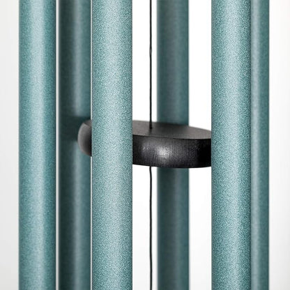 Corinthian Bells by Wind River - 36 inch Patina Green Wind Chime for Patio, Backyard, Garden, and Outdoor Decor (Aluminum Chime) Made in The USA