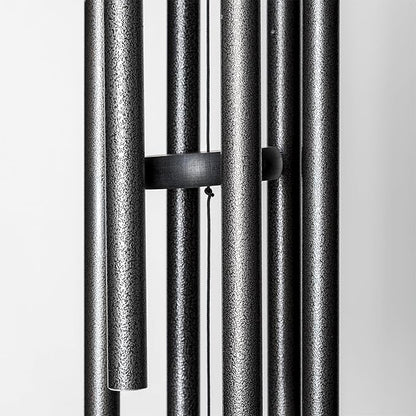 Corinthian Bells by Wind River - 30 inch Silver Vein Wind Chime for Patio, Backyard, Garden, and Outdoor Decor (Aluminum Chime) Made in The USA