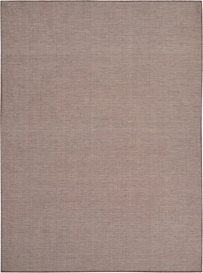 Nourison Positano Indoor-Outdoor Natural 9' x 12' Area Rug, Easy Cleaning, Non Shedding, Bed Room, Living Room, Dining Room, Backyard, Deck, Patio (9x12)