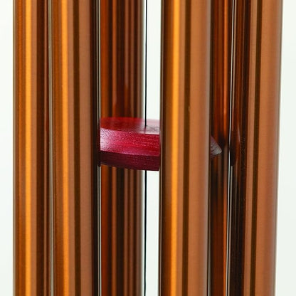 Woodstock Chimes Neptune Wind Chime for Outside 54" Large Bronze, Deep Tone Sound for Outdoor Garden, Patio, Porch Decor, Encore Collection DCB54