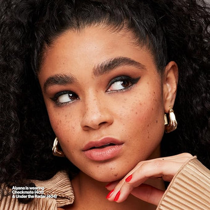 REVLON ColorStay Multiplayer Liquid-Glide Eye Pencil, Multi-Use Makeup With Blending Brush, Blends Then Sets, Creamy Texture, Waterproof, Smudge-proof, Longwearing, 401 Checkmate, 0.03 Oz