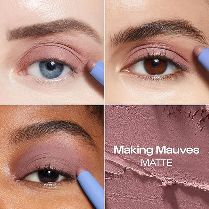 ALLEYOOP 11th Hour Waterproof Cream Eyeshadow Stick ?€? Long-Lasting Eye Shadow Pencil & Eyeliner, Cream to Powder Stick & Highlighter ?€? Smudge-Proof Eyeshadow Matte, Making Mauve Matte