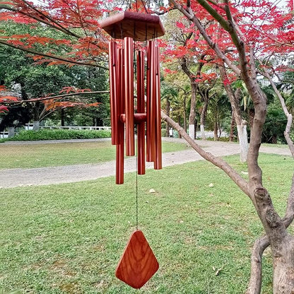 Wind Chimes for Outside, Wind Chimes Outdoor, Windchimes with 6 Tubes for Wedding,Mother's Day and Other Holidy Gifts