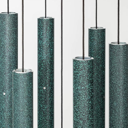 Corinthian Bells by Wind River – 30 inch Green Wind Chime for Patio, Backyard, Garden, and Outdoor Decor (Aluminum Chime) Made in The USA