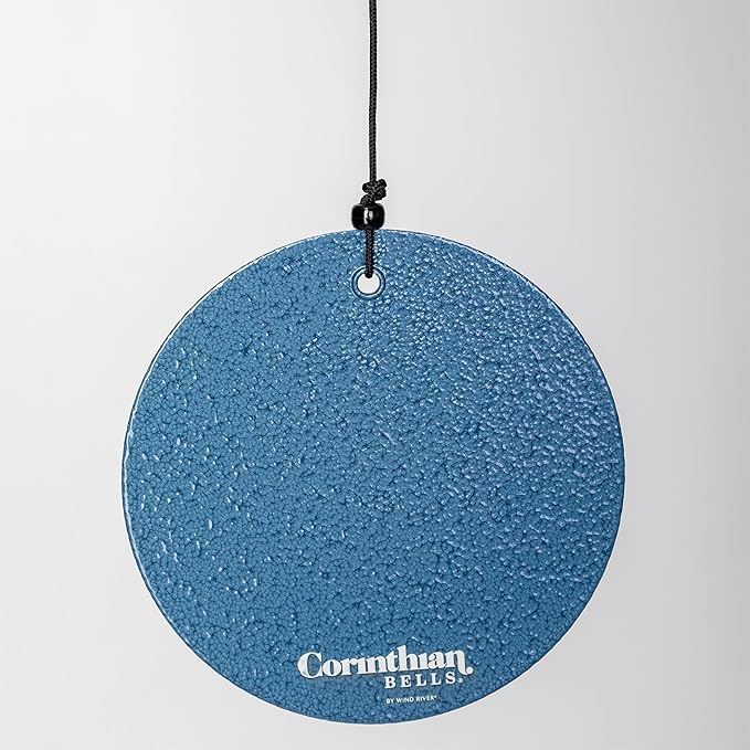 Corinthian Bells by Wind River - 36 inch Sky Blue Wind Chime for Patio, Backyard, Garden, and Outdoor Decor (Aluminum Chime) Made in The USA