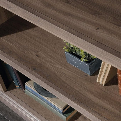 Sauder Miscellaneous Storage 3-Shelf Bookcase/ Book shelf, Salt Oak finish