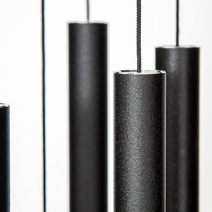 Corinthian Bells by Wind River - 30 inch Black Wind Chime for Patio, Backyard, Garden, and Outdoor Decor (Aluminum Chime) Made in The USA